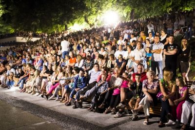 Licznie zgromadzona publiczność, fot. Tadeusz Poźniak